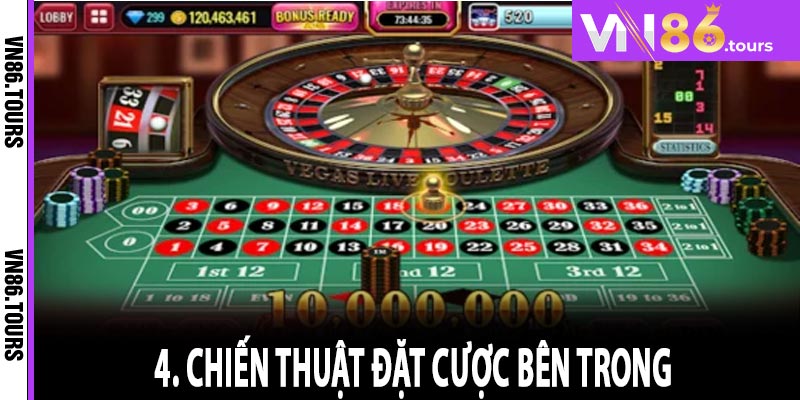 4. Chiến thuật đặt cược bên trong